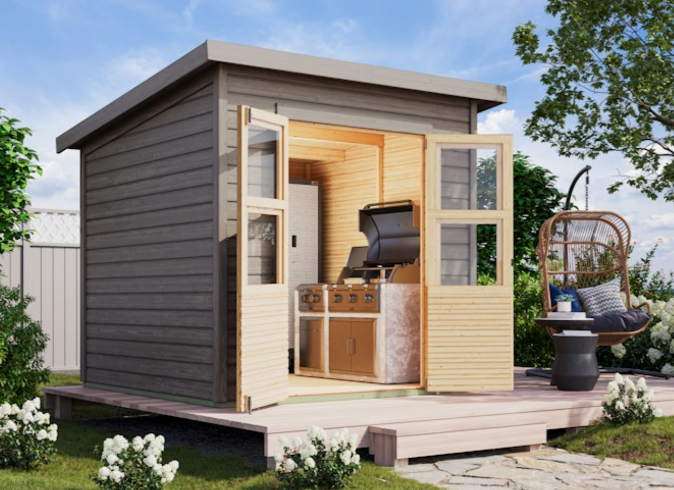 Karibu Express Gartenhäuser