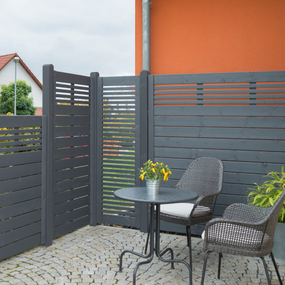 BM Massivholz Zaunserie TYP 190