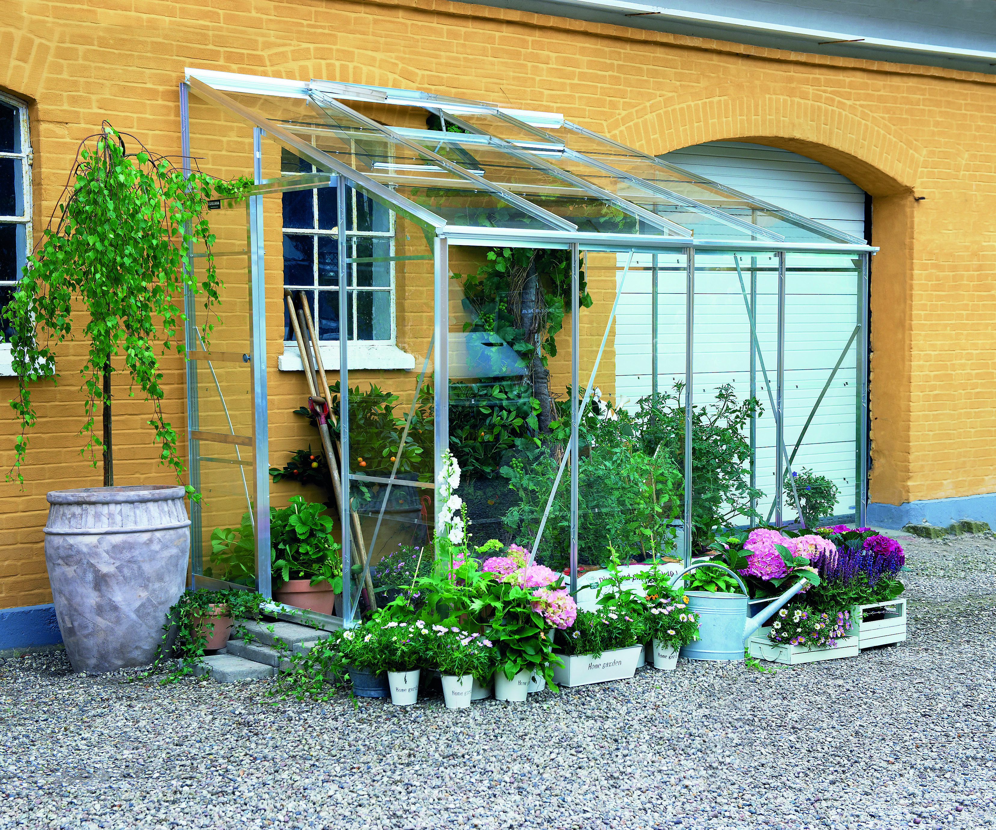 Anlehngewächshaus