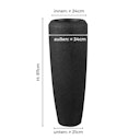 Vorschaubild Klocke Design Pflanzgefäß/Bodenvase schwarz ⌀ 34 cm x H 75/97 cm