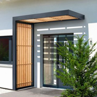 Gutta Rechteckeckvordach BS Timber-Line