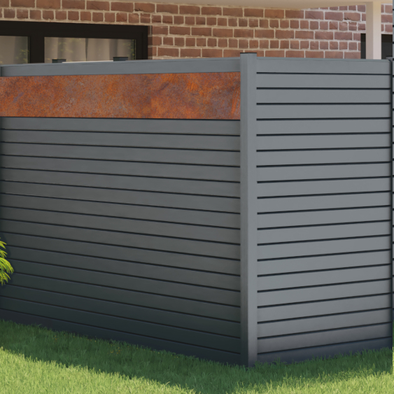 BM Massivholz Zaunserie TYP 249