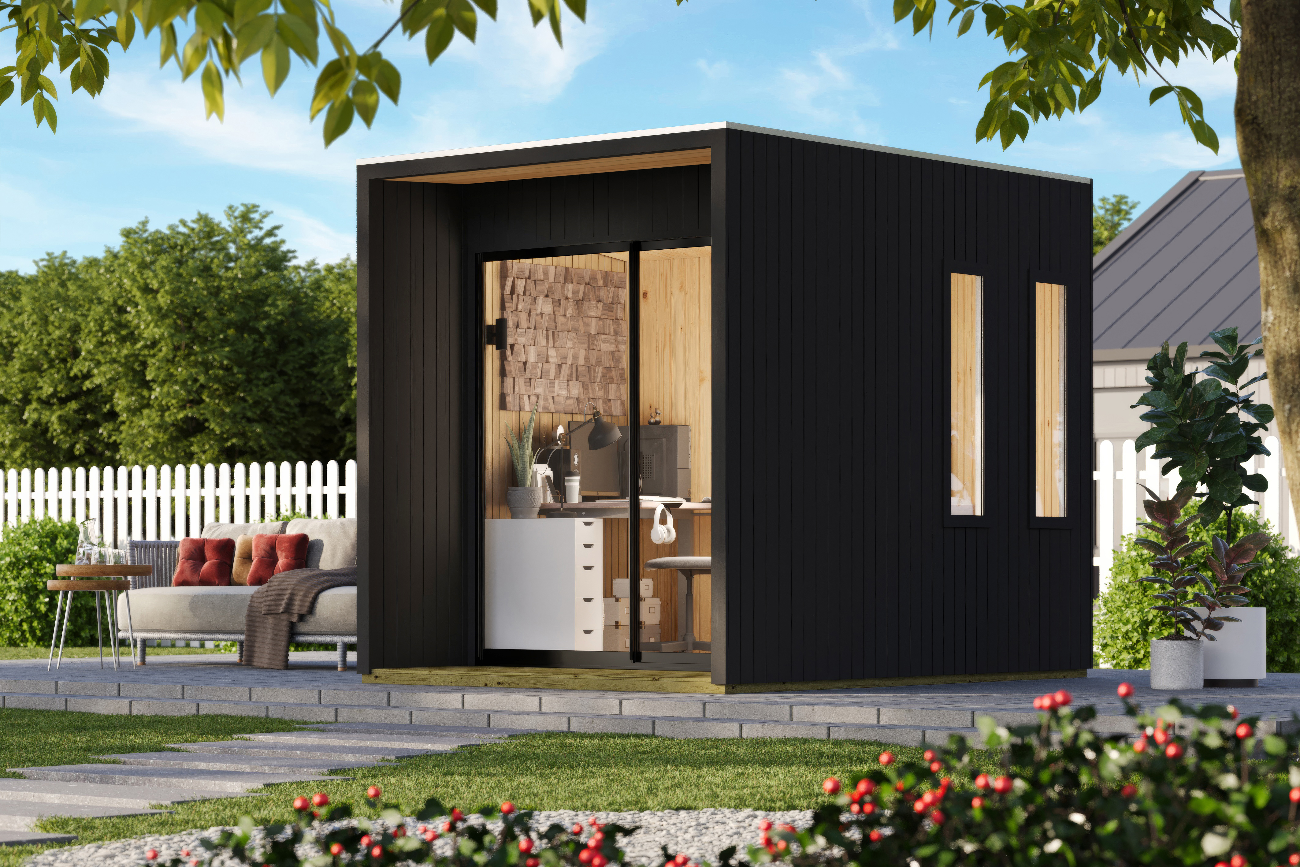 Karibu Homeoffice Gartenhäuser