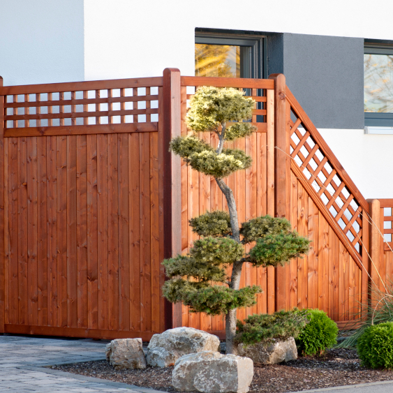 BM Massivholz Zaunserie Fehmarn