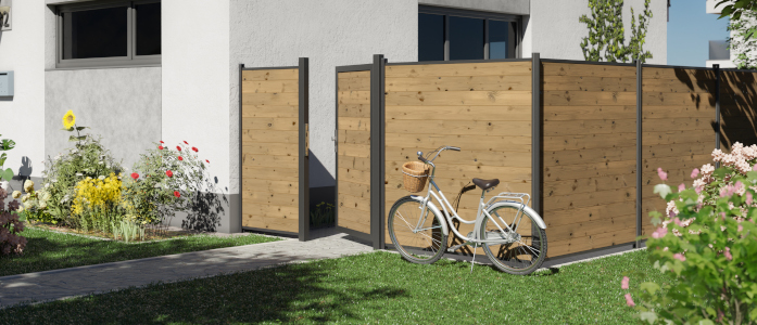 TraumGarten SYSTEM HOLZ Thermo Massiv