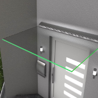 Gutta Echtglasvordächer