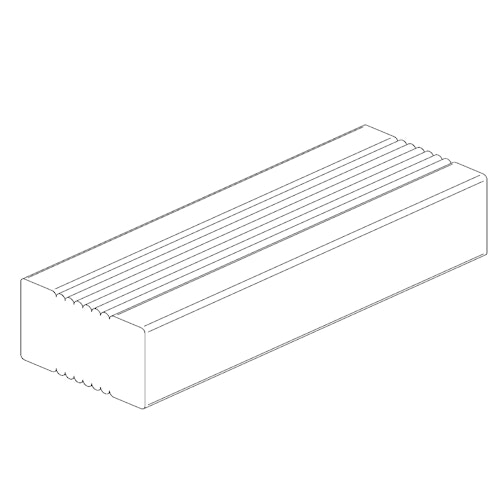 OSMO Terrassen Unterkonstruktion Bangkirai geriffelt / geriffelt