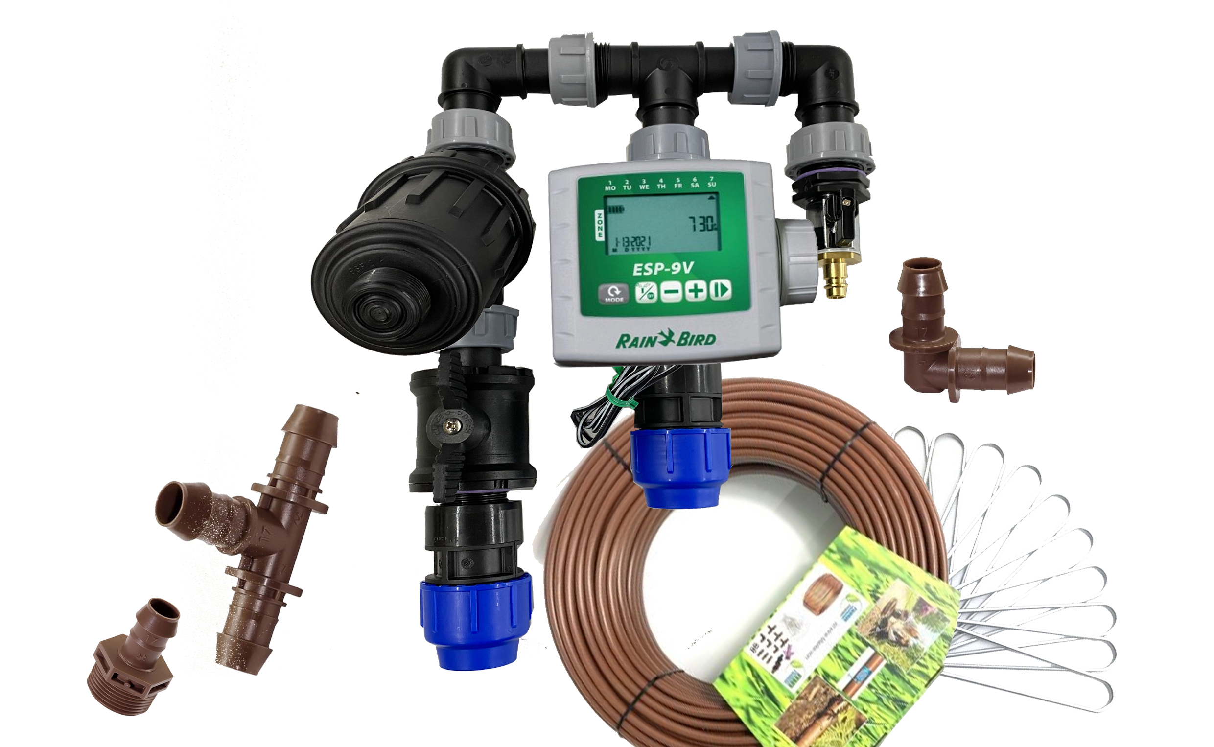 Be- und Entwässerung für Sunelements Gewächshäuser