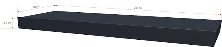 Gutta Rechteckvordach BS 250 (neues Modell)