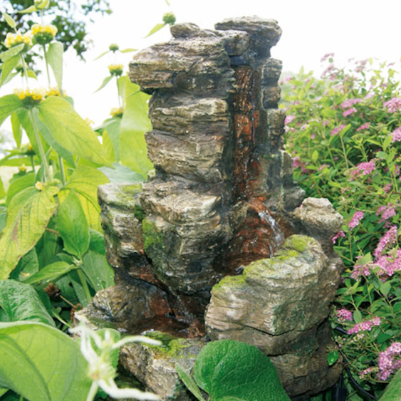 Ubbink Wasserspiele mit Felsstruktur