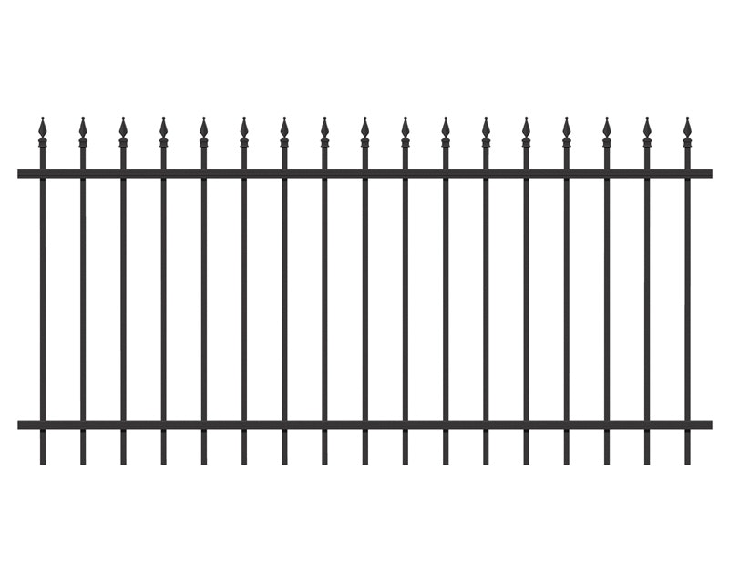 Alberts Zaunsystem Chaussee