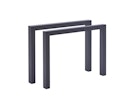 Diamond Garden Tischbeine PALERMO, Aluminium DunkelgrauVorschaubild