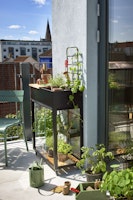 Juliana Gewächshaus Urban Vertical - 0,25 m² schwarz