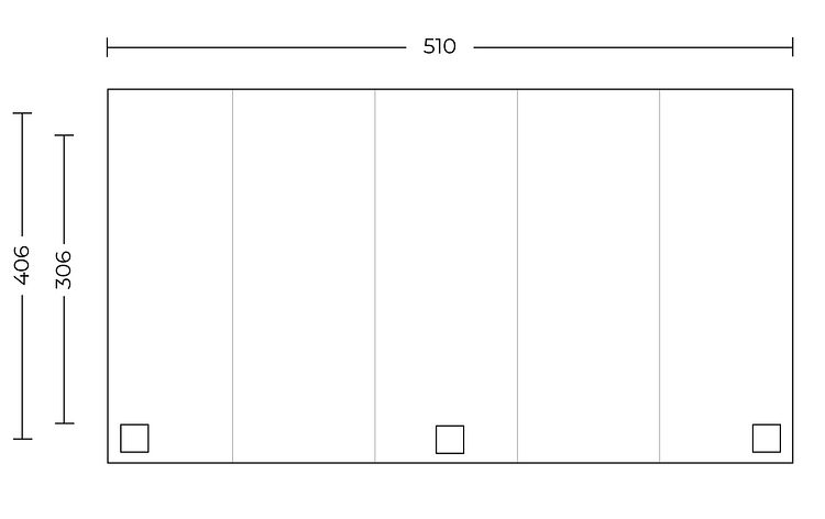 Gutta Terrassendachsystem Pro weiß/anthrazit