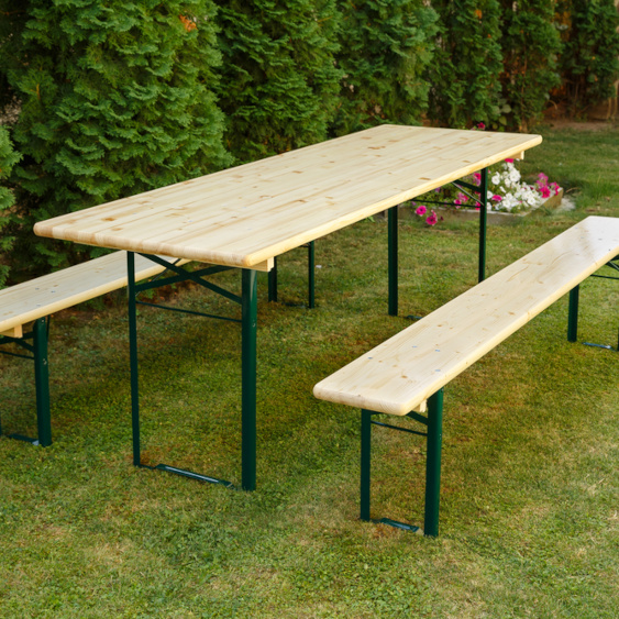 Gartenmöbel aus Stahl