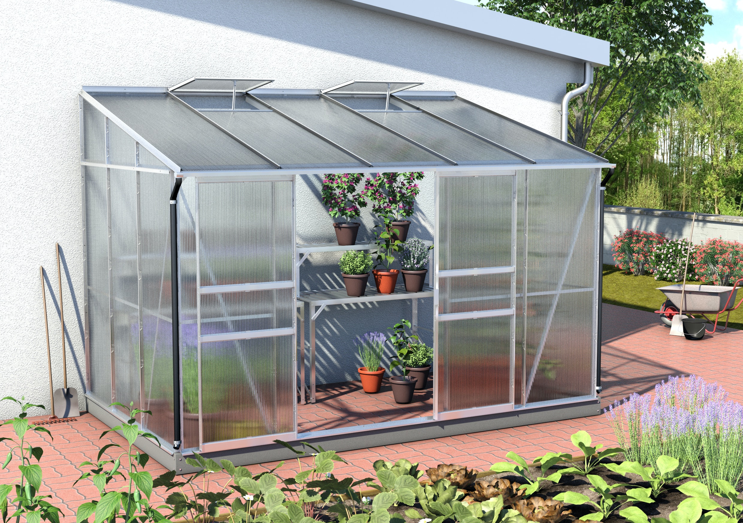 Vitavia Anlehngewächshäuser