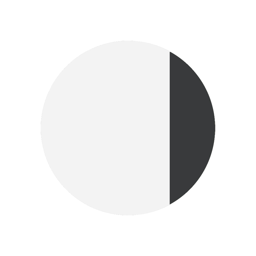 weiß/anthrazit lackiert (RAL9016 + RAL7016) Varianten Bild