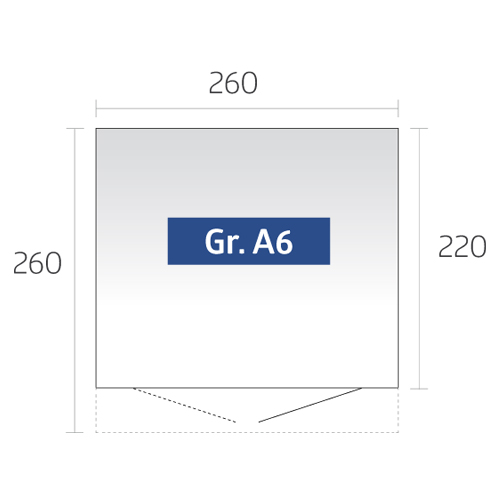 260 x 260cm (Gr. A6) Varianten Bild