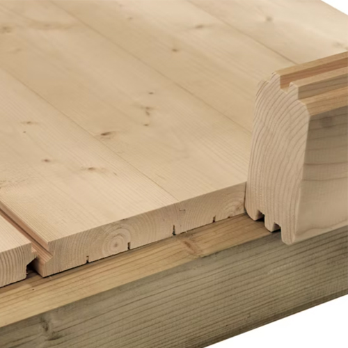 Inkl. Fußboden / Fundamenthölzer Varianten Bild