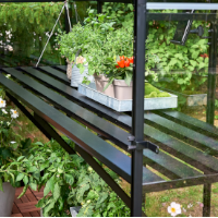 Halls Regale & Tische