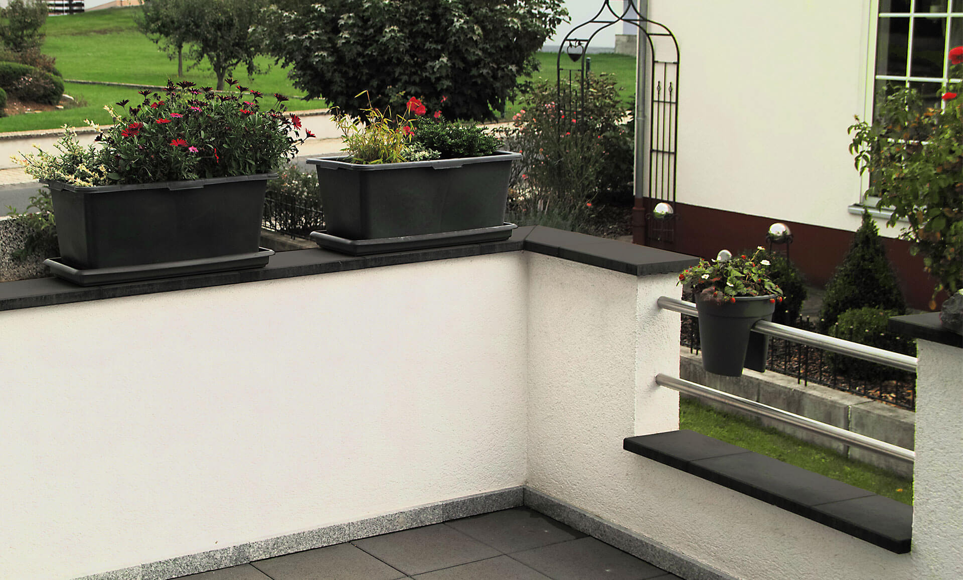 Mauer- und Pfeilerabdeckungen