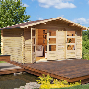 Mittelgroßes Gartenhaus