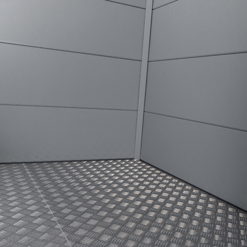 Telluria Fußböden für Gerätehäuser