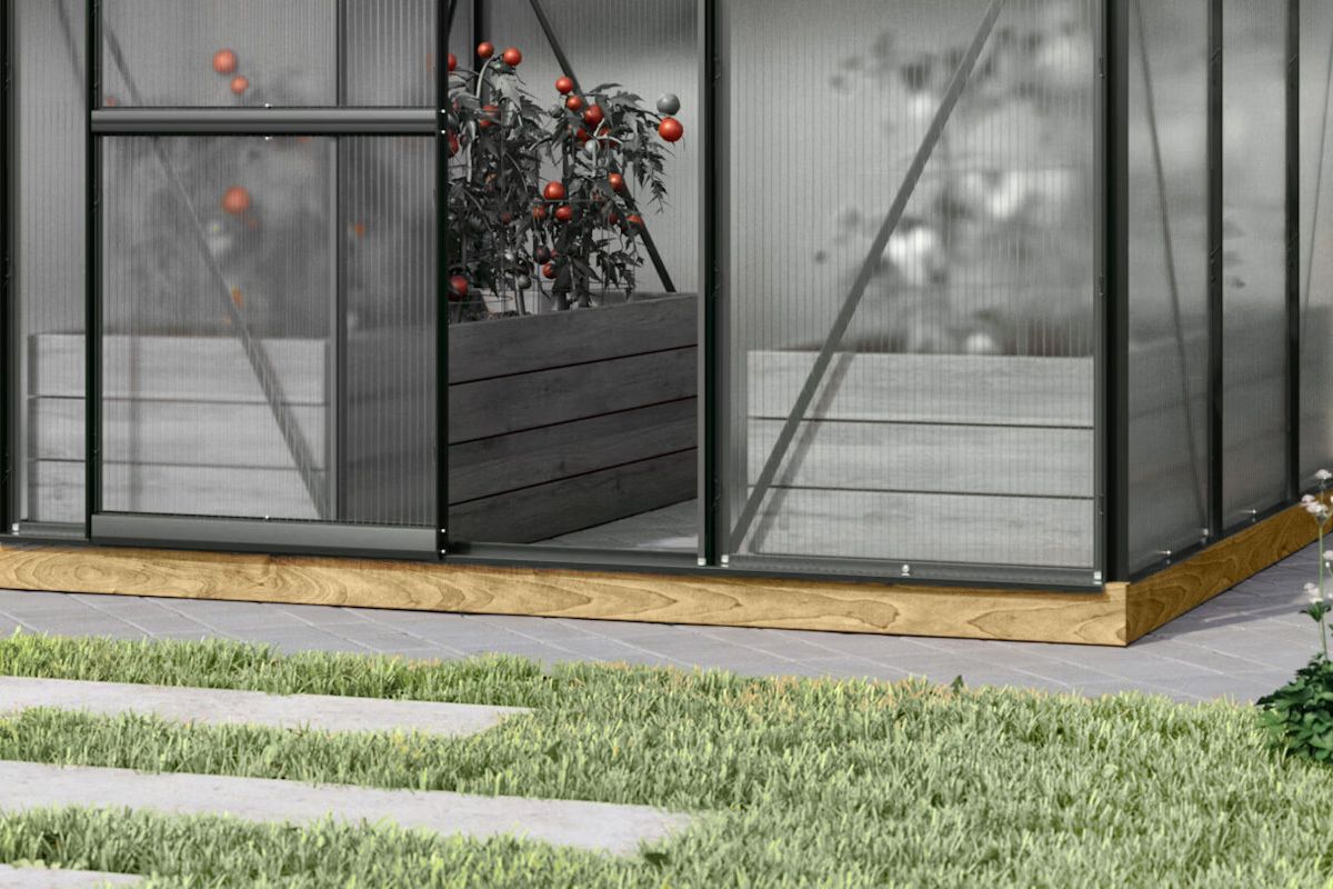 Fundament Lattenkonstruktion
