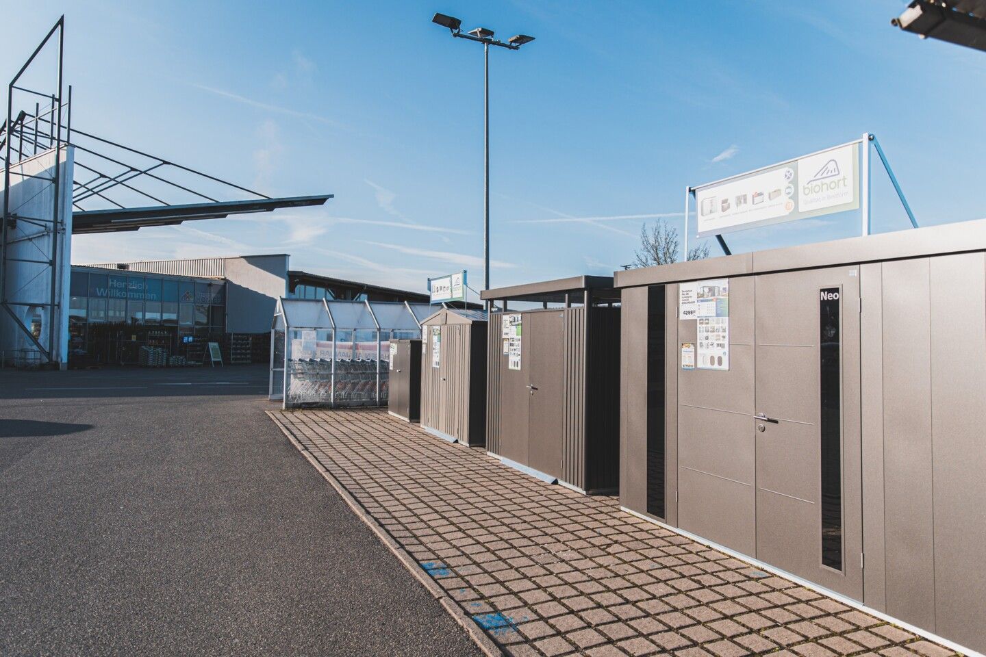 Biohort Gerätehäuser