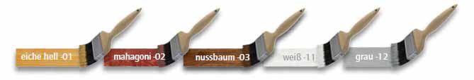 Farbliche Behandlung