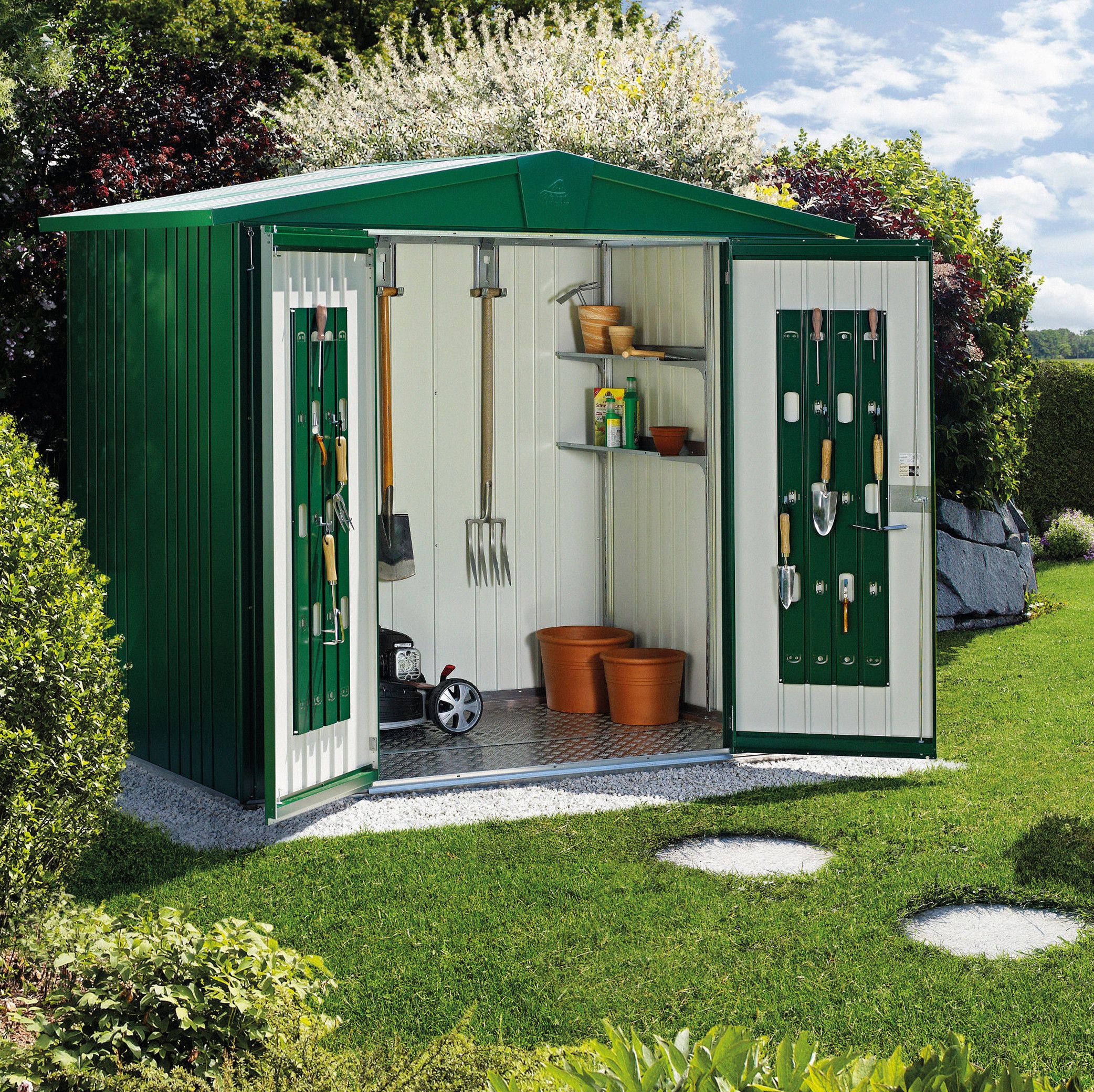 Gartenhäuser aus Metall - welche Vorteile?