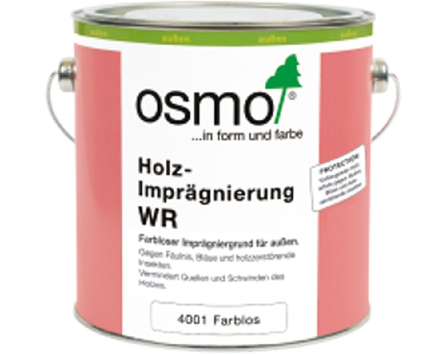 Holz, das Wind und Wetter ausgesetzt ist, muss für die Langlebigkeit gut gepflegt werden!