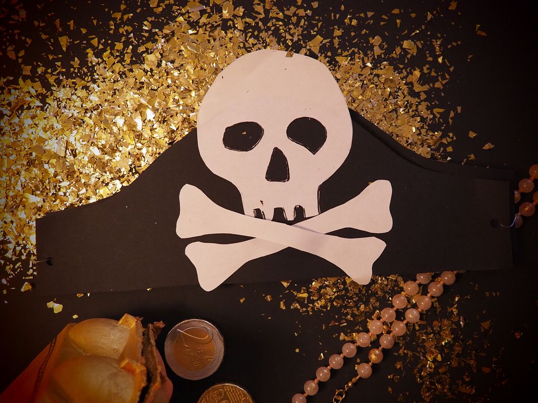 Piratenhut basteln