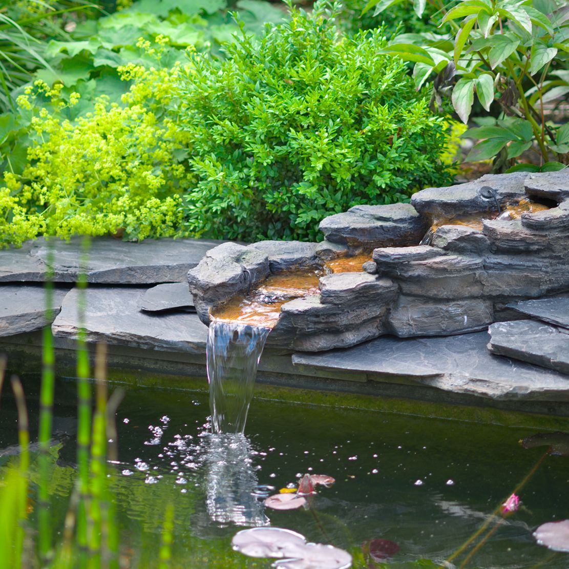 Wasserspiele für Garten und Terrasse
