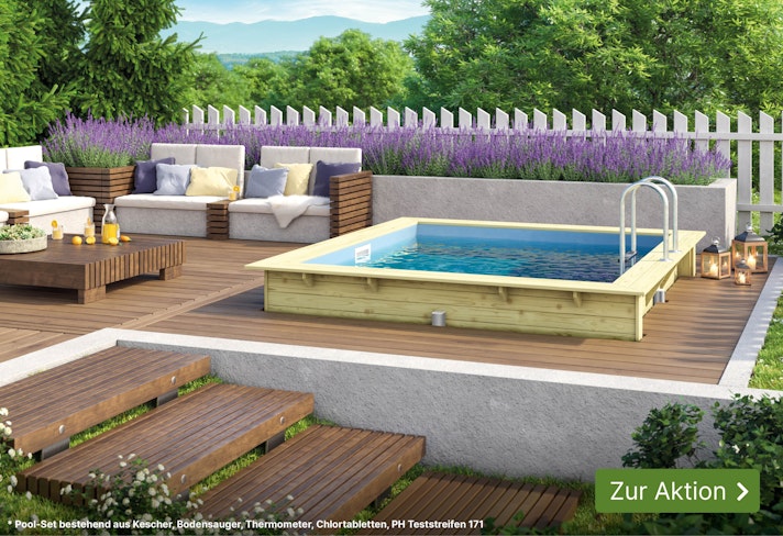 Karibu Pool-Aktion Sliderbild