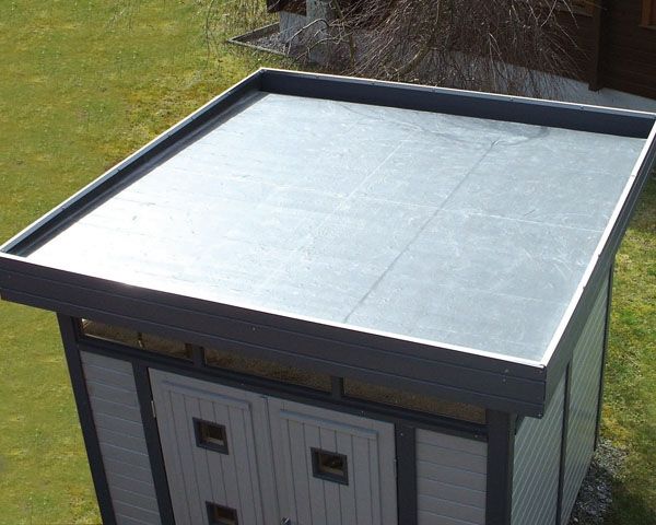 Dachsicht Gartenhaus