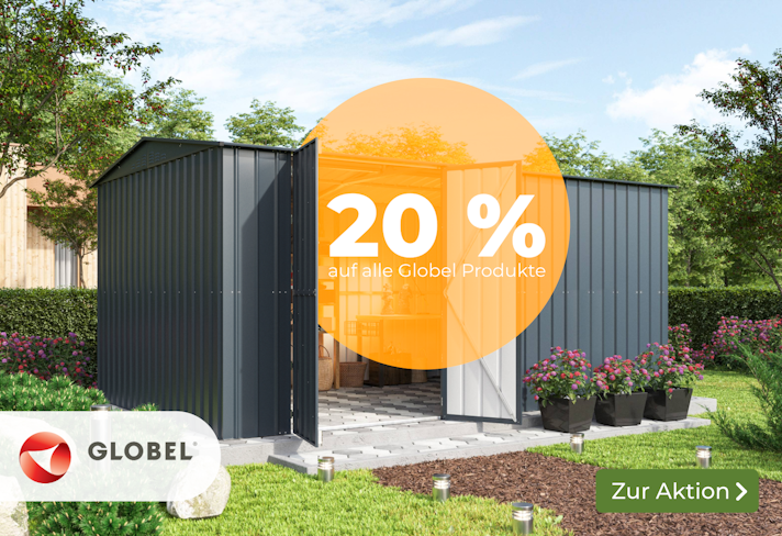 20% auf Alles von Globel! Sliderbild