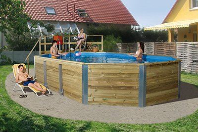 Pool für die Familie