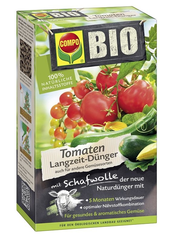 Compo_Bio_Tomaten_Lanzeit_Dünger_mit_Schafwolle_750g
