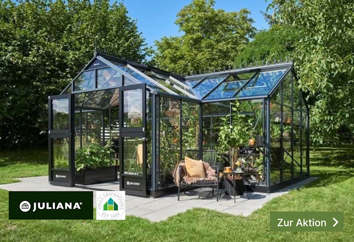 Gewächshaus-Aktion Sliderbild