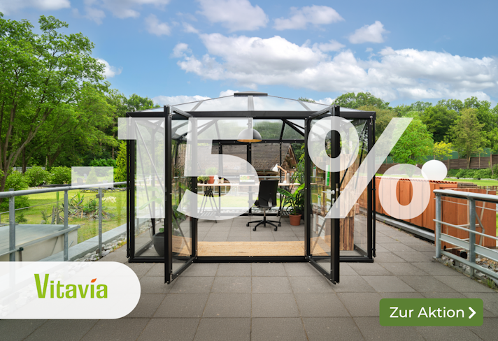 Vitavia: 15% Rabatt Sliderbild