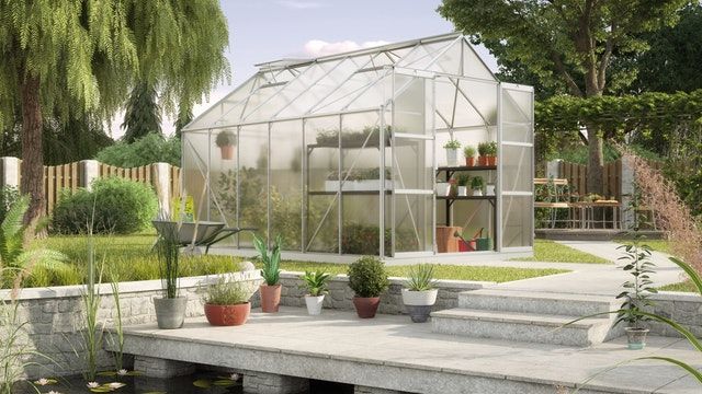 Eingroßes Gewächshaus von Vitavia: das Gewächshaus Uranus 9900