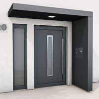 Gutta Rechteckvordach BS & BS Plus