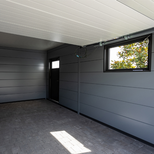 Telluria Innenwandverkleidungen für Gerätehäuser