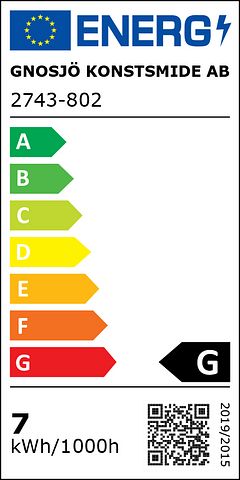 Energieeffizienzklasse G