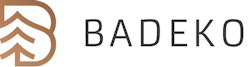 Badeko Metalldekoration-Logo