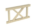 Vorschaubild Skan Holz Brüstung Andreaskreuz zu Pavillon Nice