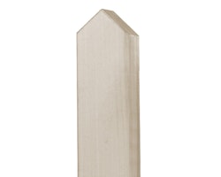 BM Zaunpfosten 90 x 90 mm vierkant Fichte Spitzkopf farbig