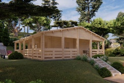 Wolff Finnhaus Ferienhaus Viborg 89 - 68 mm