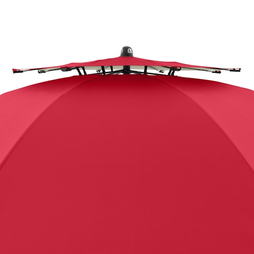 doppler Strandschirm WINDPROFI 200 Manual, Aluminium Anthrazit / 100 % Polyester 80 g/m²